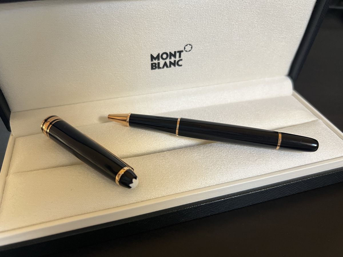 Stifte & Marker: MONTBLANC ROLLERBALL MEISTERSTÜCK DORÉ – Gebraucht aus Le Châble VS von jud_syz2