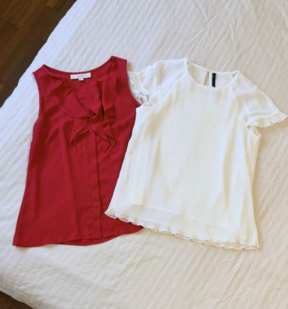 Set elegante Chiffon-Blusen Größe S / 36 neu