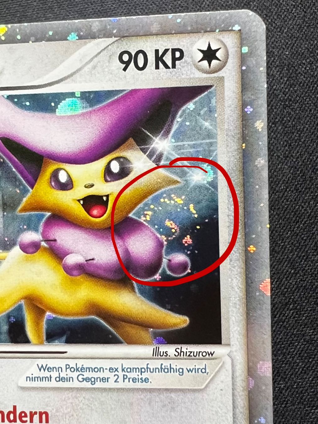 Pokemon Enekoro ex CG 91 EX Vintage 2006 DE mit SWIRL! (Gebraucht) in ...