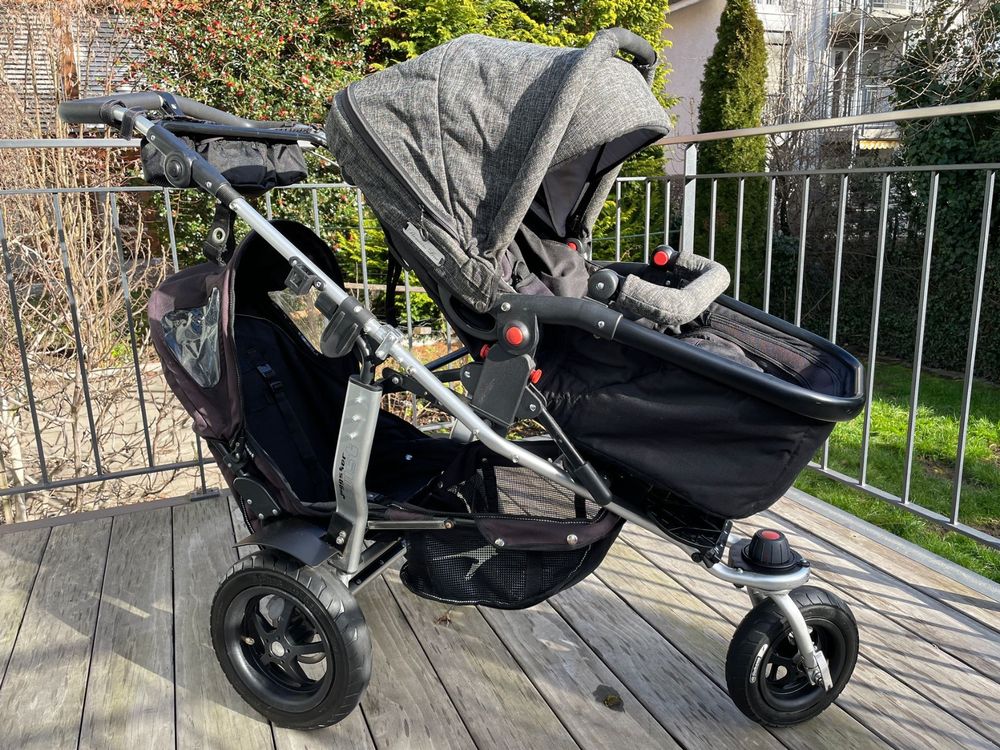 TFK Joggster Twist inkl. Buddyseat Babywanne und Maxi Cosi Acheter sur Ricardo