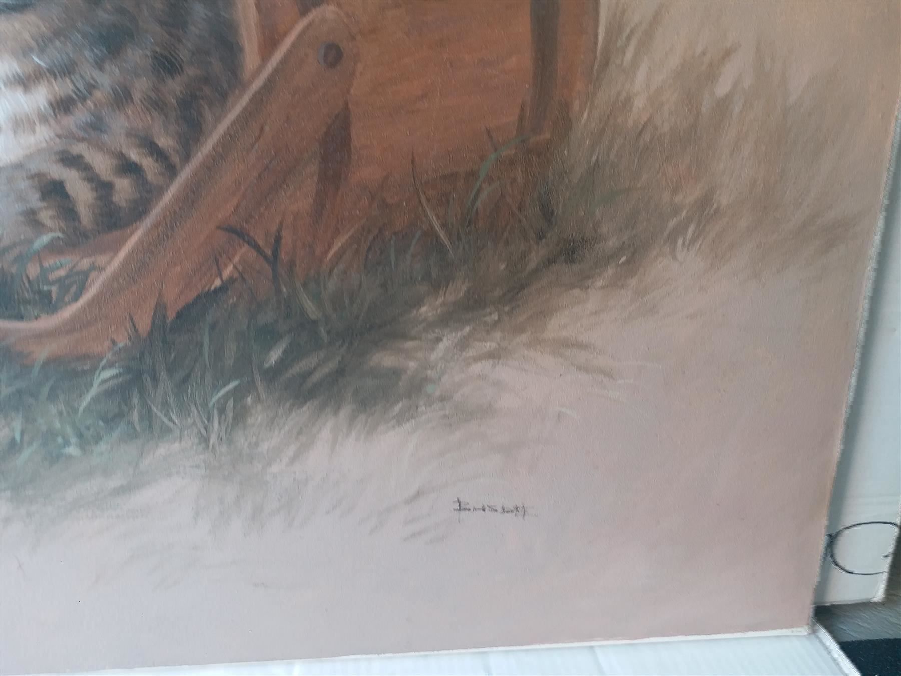 Gemälde: Busdee "Katzen" Gemälde – Gebraucht aus Zürich von Galerie-Kunst 1
