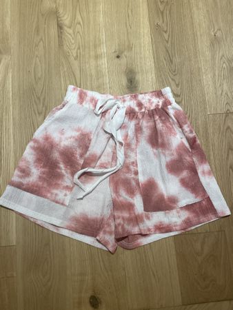 SHEIN Sommer Shorts Gr. S Batik rosa weiss