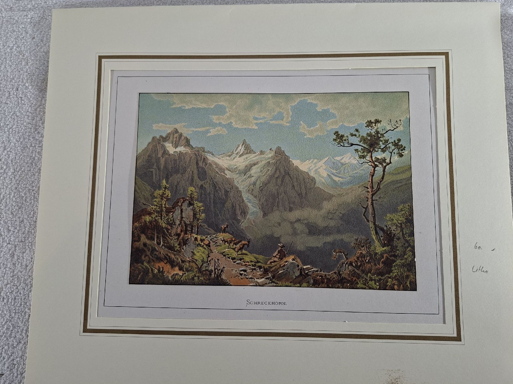 Gravures: Lot 37 ,5 Stiche  – D'occasion à Grindelwald par carro5 3