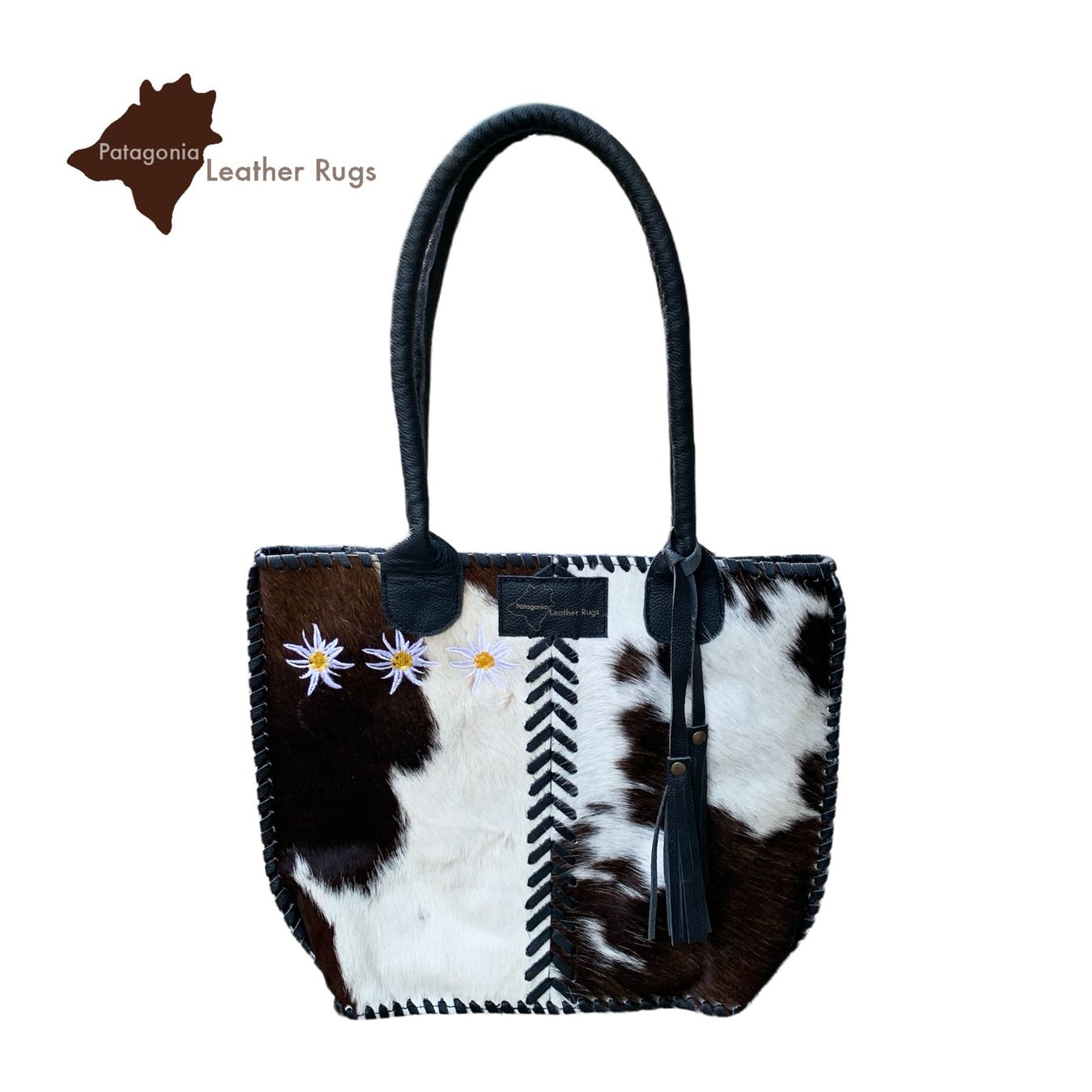 Borse da donna: Handtasche aus echtem Kuhfell Edelweiss – Nuovo e nell'imballaggio originale da Arbedo venduto da patagonialeatherrugs 5