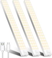 LED Schrankbeleuchtung 32cm 3Stück Warmweiß