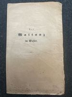 Der Maitanz im Gaster, politische Flugschrift 19Jh.