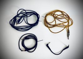 4 Instrumentenkabel TS–TS – RockCable, Eurolin, Planet Waves