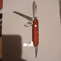 Victorinox Elinox Alu Militärmesser Sackmesser mit Säge 