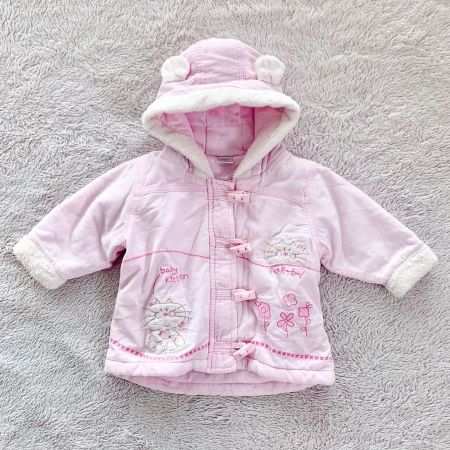 Winterjacke Babyjacke NEXT mit Katzen Gr. 68, guter Zustand