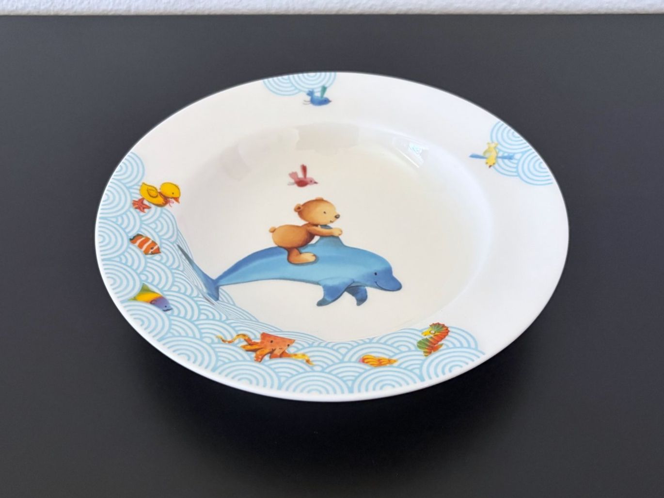 Villeroy & Boch Piatti: Villeroy & Boch Happy as a Bear Kinderteller tief – Usato da Birr venduto da Jamonline