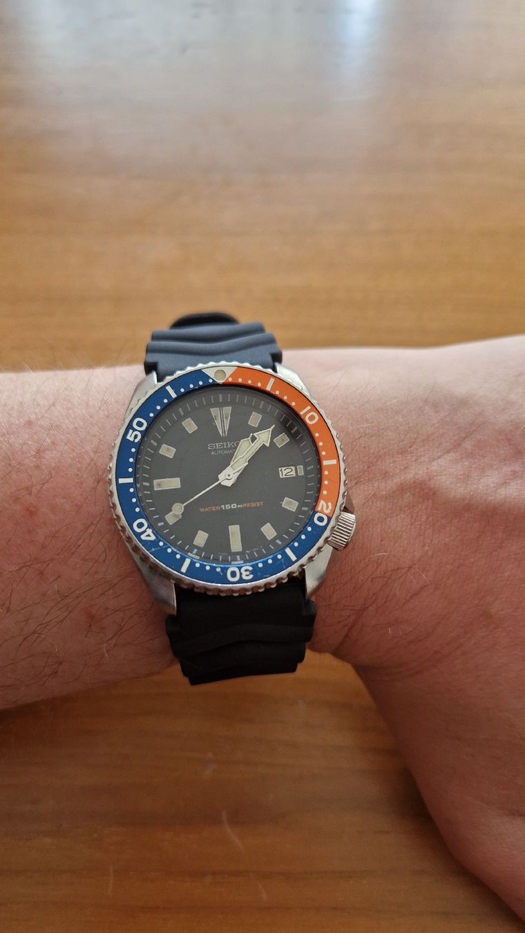 Seiko Orologi: Seiko 7002 Pepsi Vintage Diver – Usato da Mühlau venduto da Wesley86