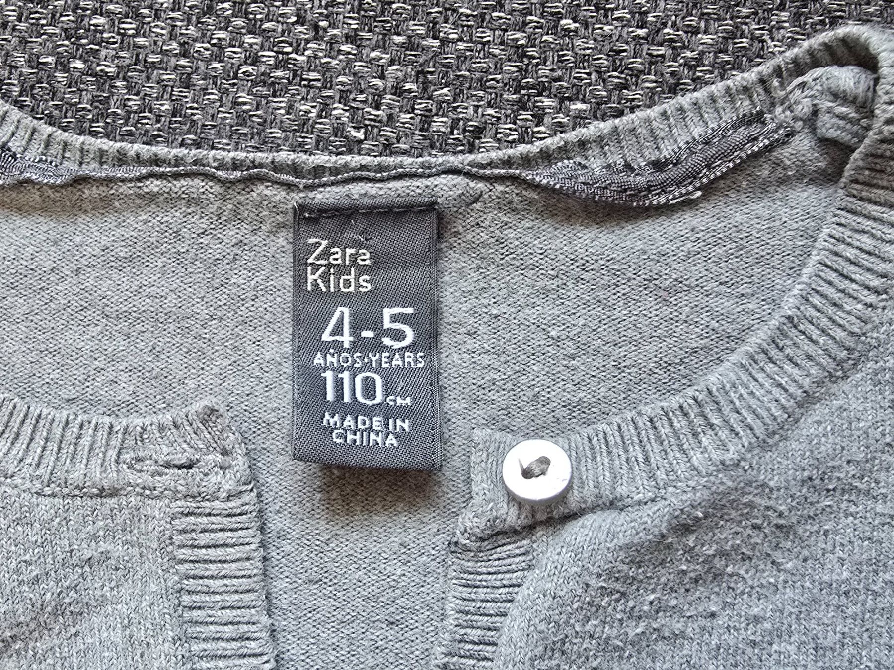 Zara Giacche & Cappotti: Strickjacke Zara Kids Grau Grösse 110 – Usato da Büttikon AG venduto da Amineah 1
