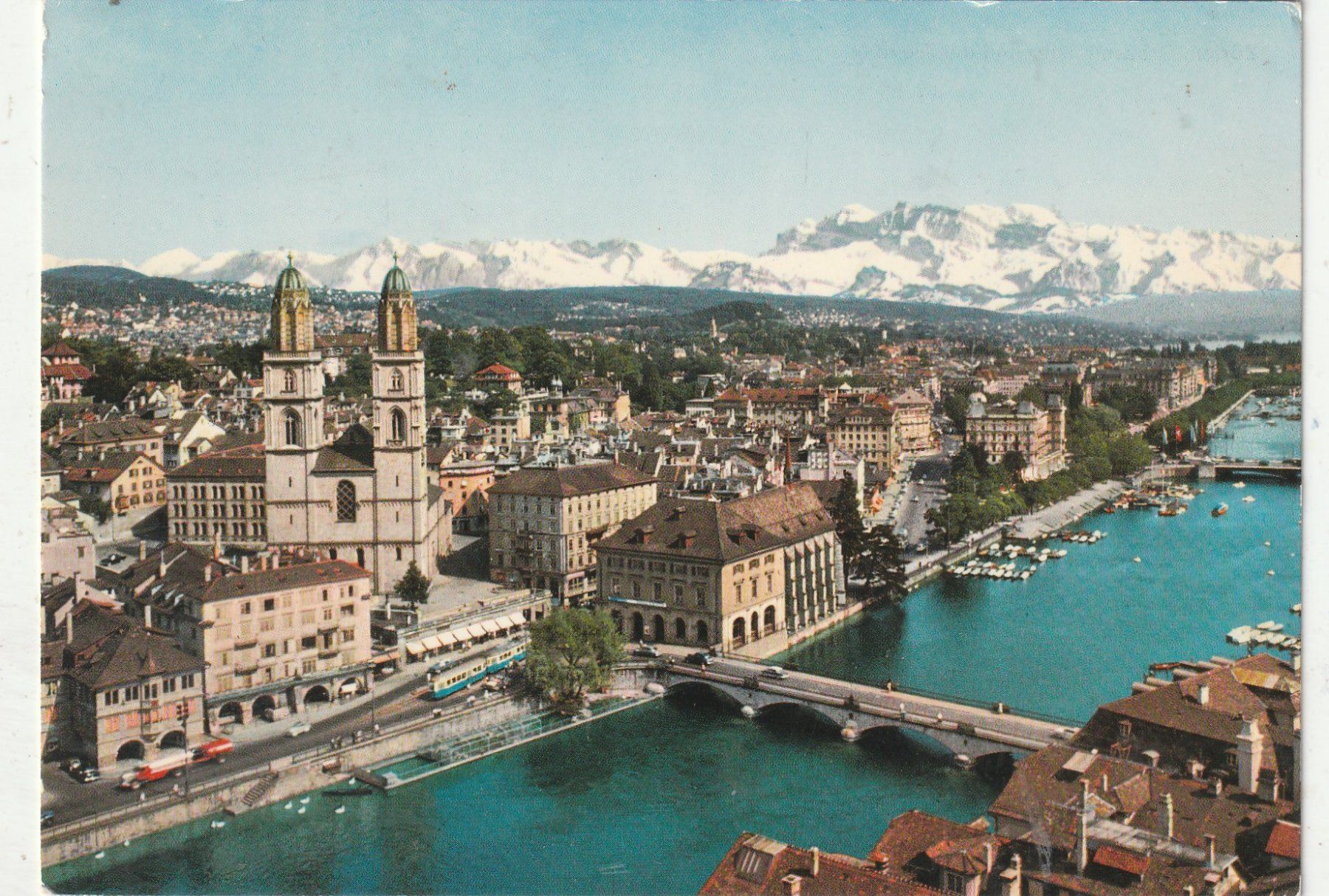 Cartoline postali: Zürich – Usato da Lumbrein venduto da made02