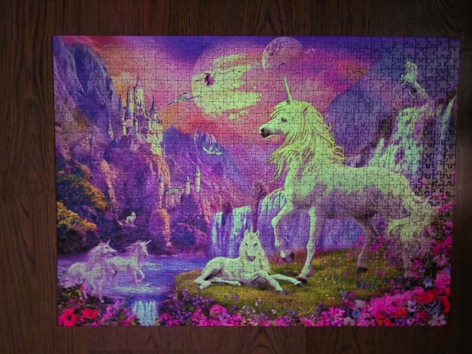 Clementoni Puzzle: Leuchtendes Einhorn Puzzle 1000 Teile – Nuovo (secondo la descrizione) da Niederurnen venduto da leylaaa08 2