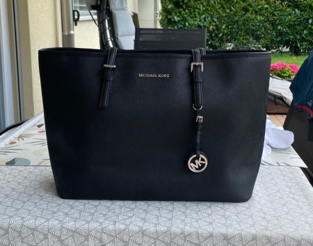 Sac Michael Kors Jet Set Travel Tote - Noir - NEUF