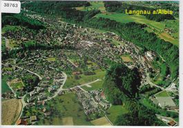 Flugaufnahme Langnau am Albis