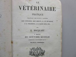 Le vétérinaire pratique E. Hocquart - fin 19ème