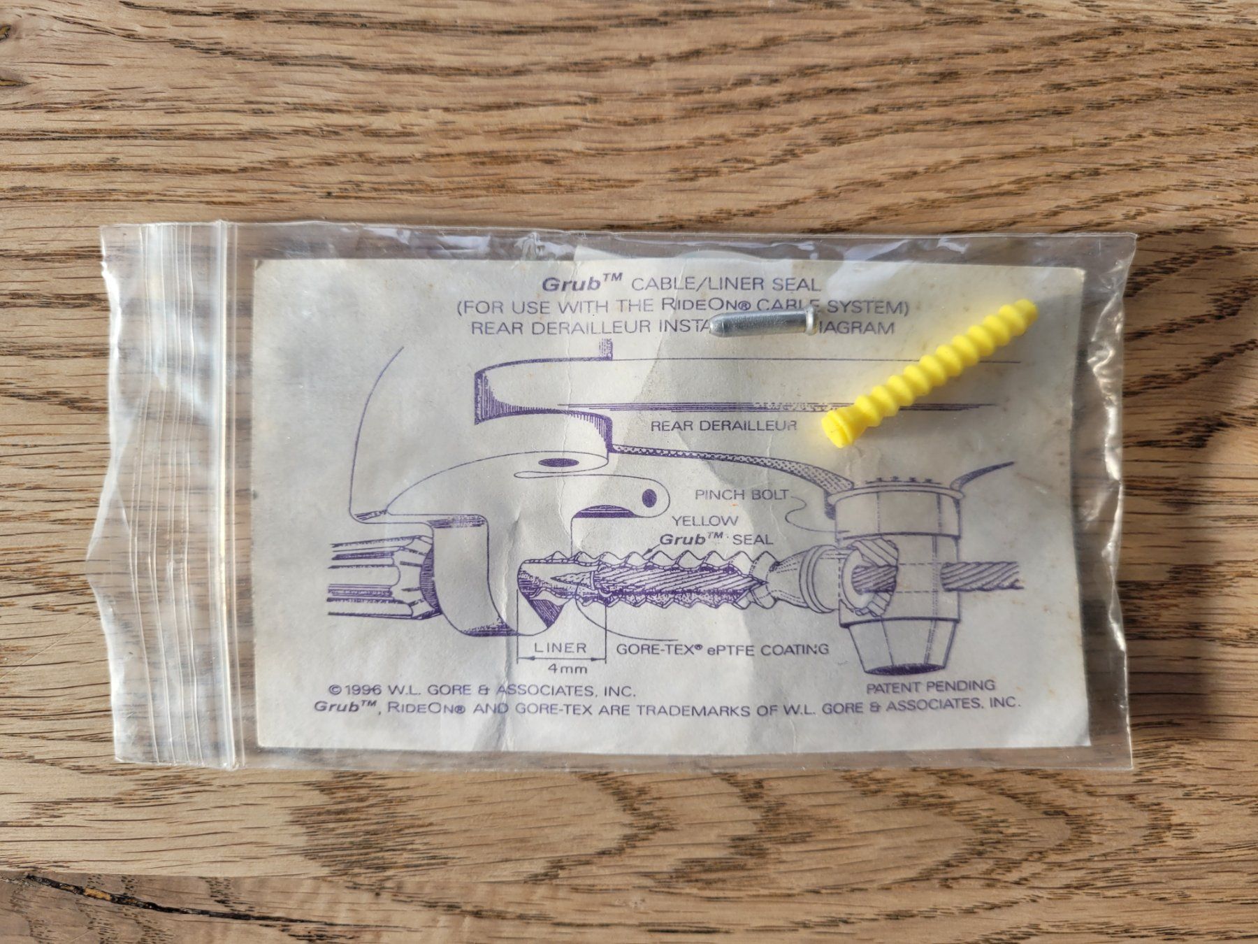 Ersatzteile: Gore Ride On Schaltkabel Abdichtung – Neu und originalverpackt aus Rechthalten von Strike10