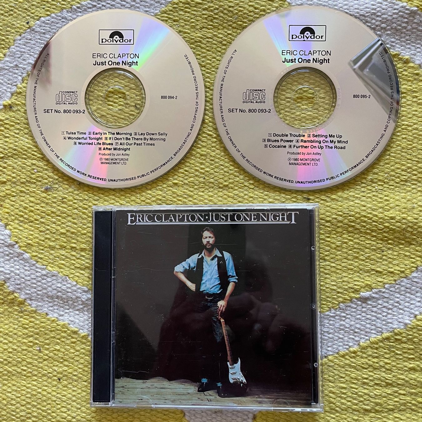 CD: ERIC CLAPTON-2CD JUST ONE NIGHT – Usato da Rorschacherberg venduto da CD-Roli