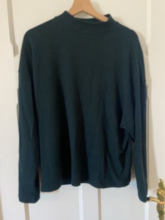 Pullover Damen dunkelgrün, H&M in Grösse S