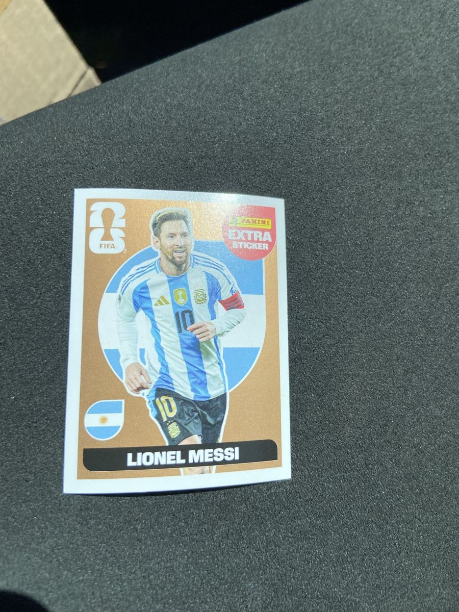 Panini Cartes à collectionner: Extra Sticker Lionel Messi Bronze – Neuf (Voir description) à Lotzwil par kie_t777