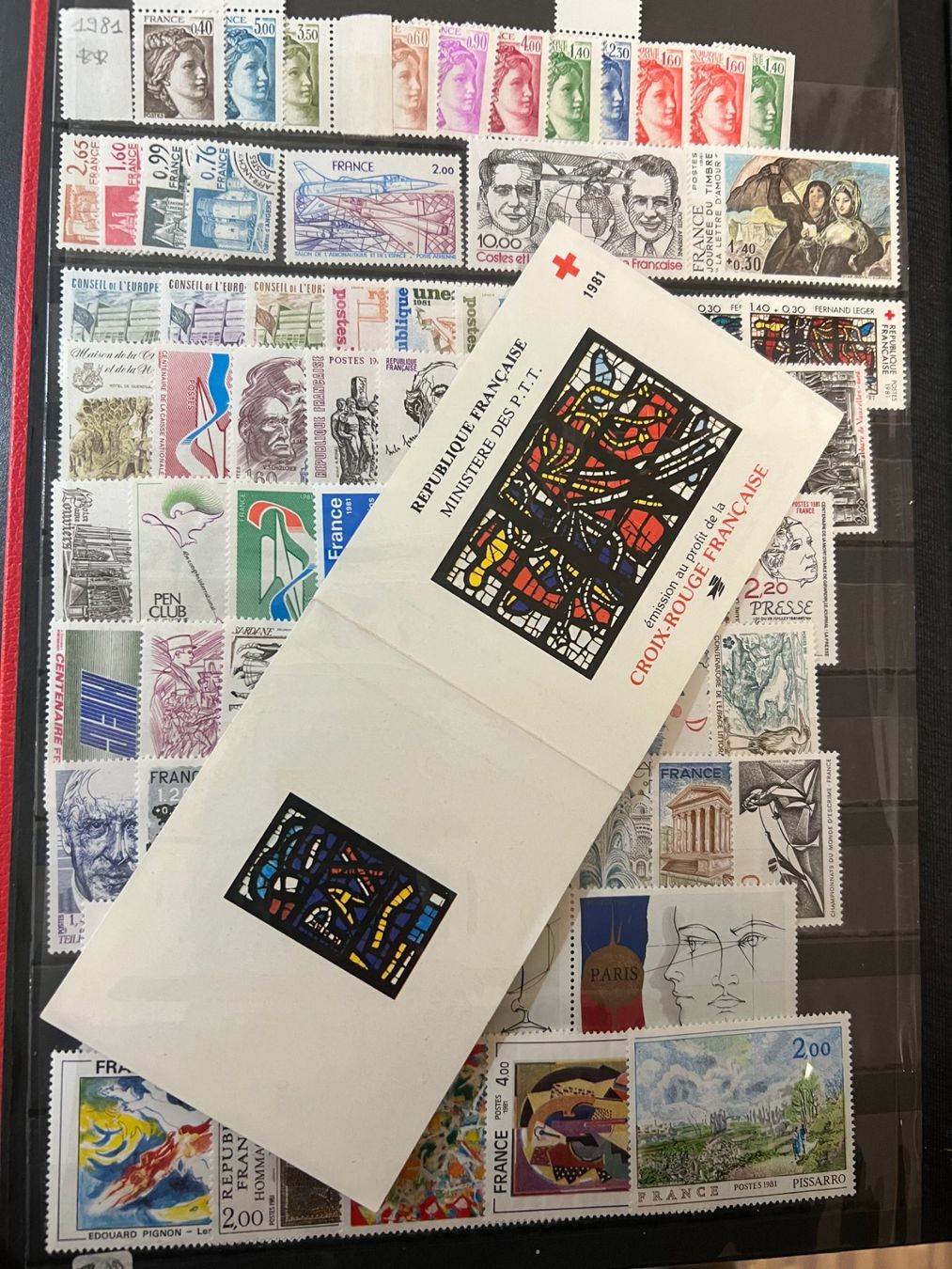 Alle Briefmarken: () Année complète 1981 Neufs** – Neu und originalverpackt aus Lausanne von ffhoud