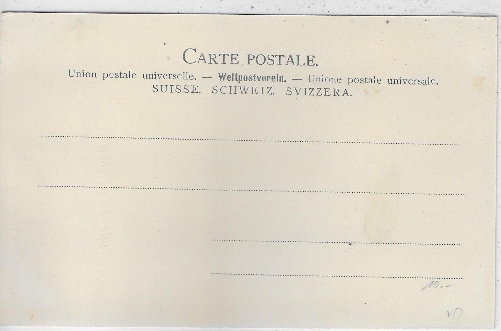 Cartoline postali: Souvenir de Corbeyrier – Usato da Ettingen venduto da Kartenplanet 1