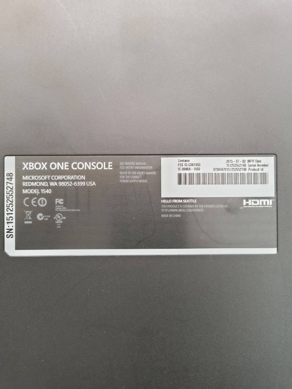 Microsoft Konsolen: Xbox One + manette + Evolve + alimentation & câbles – Gebraucht aus Aigle von argonath1988 1