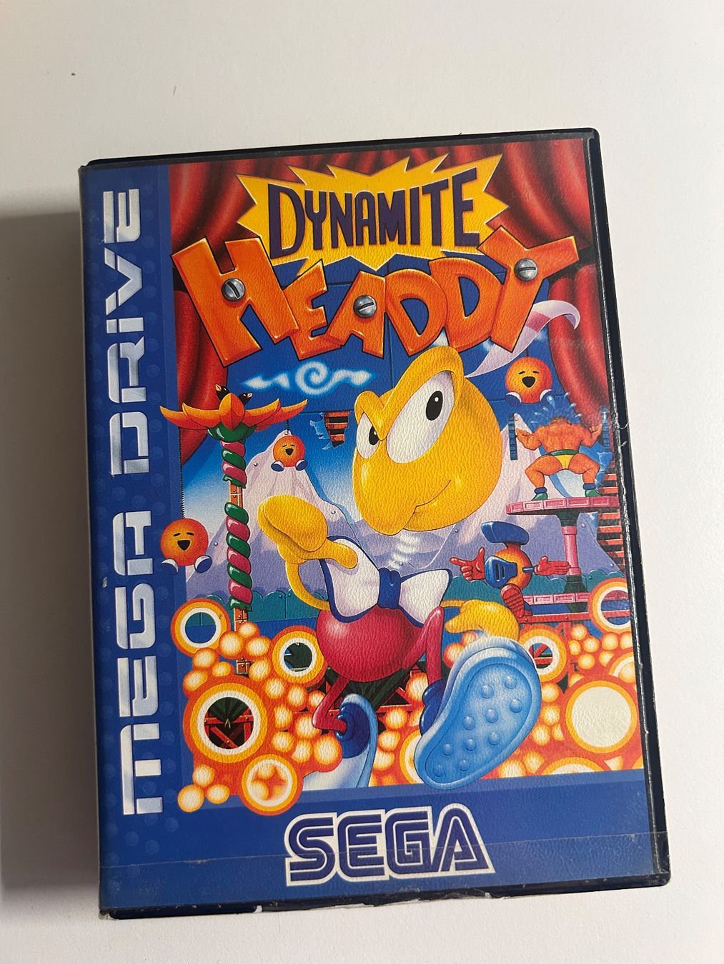 Jeux: Dynamite Headdy – Sega Mega Drive – D'occasion à Leuzigen par Retrobase.ch