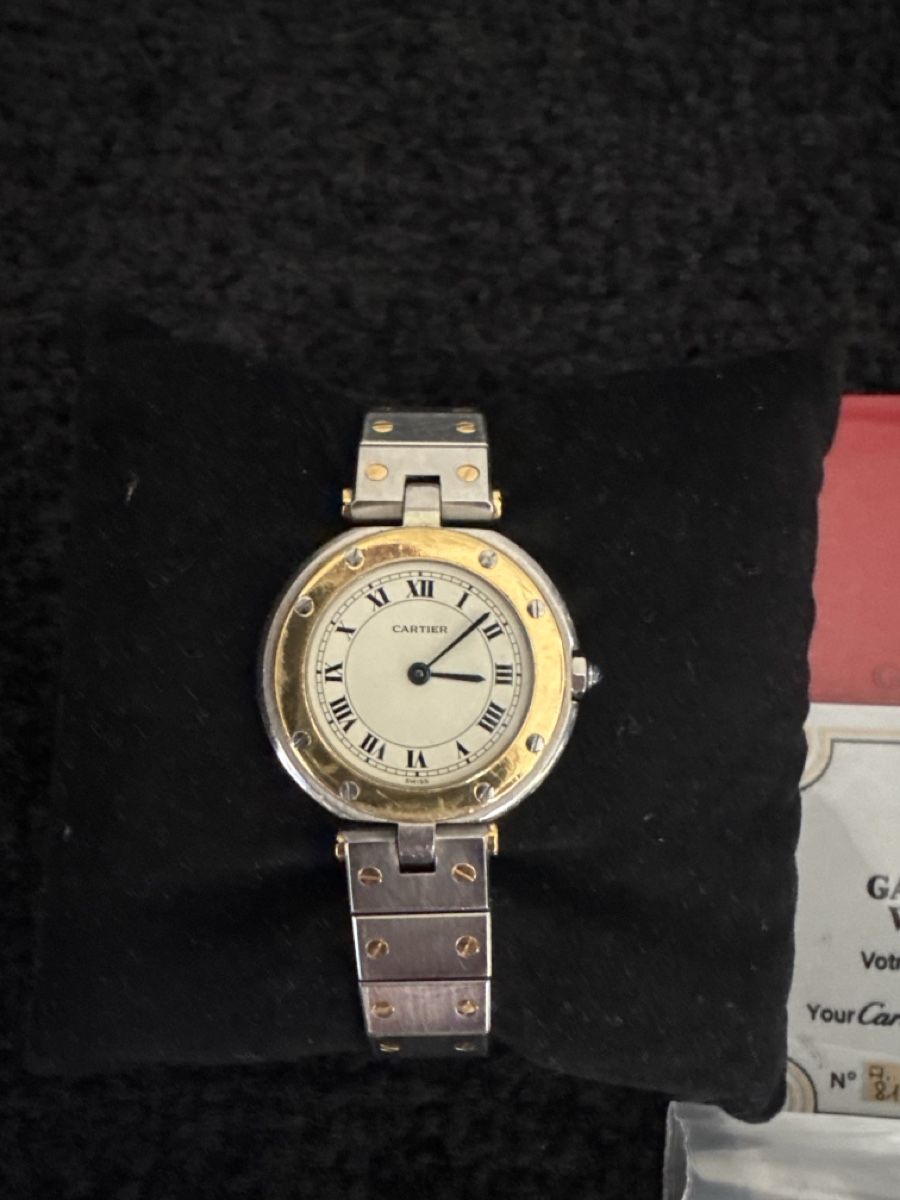 Cartier Orologi: Cartier Damen Quarzuhr – Usato da Winden venduto da Vintage1977