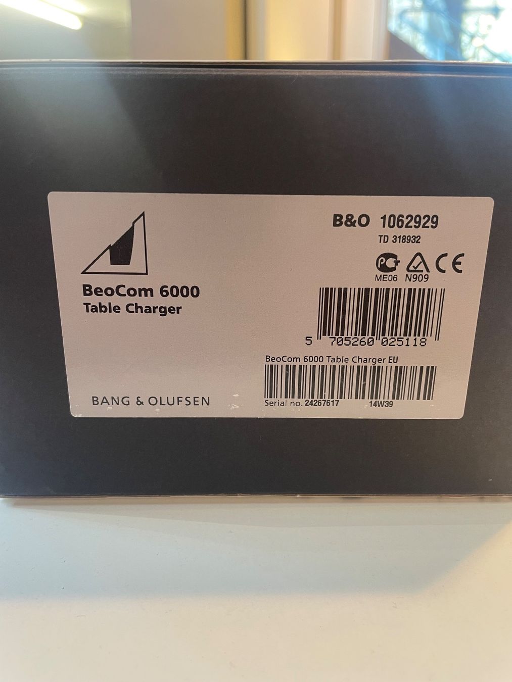 Ladegeräte: Table charger BeoCom 6000 – Gebraucht aus Sion von Bang-OlufsenSion 1
