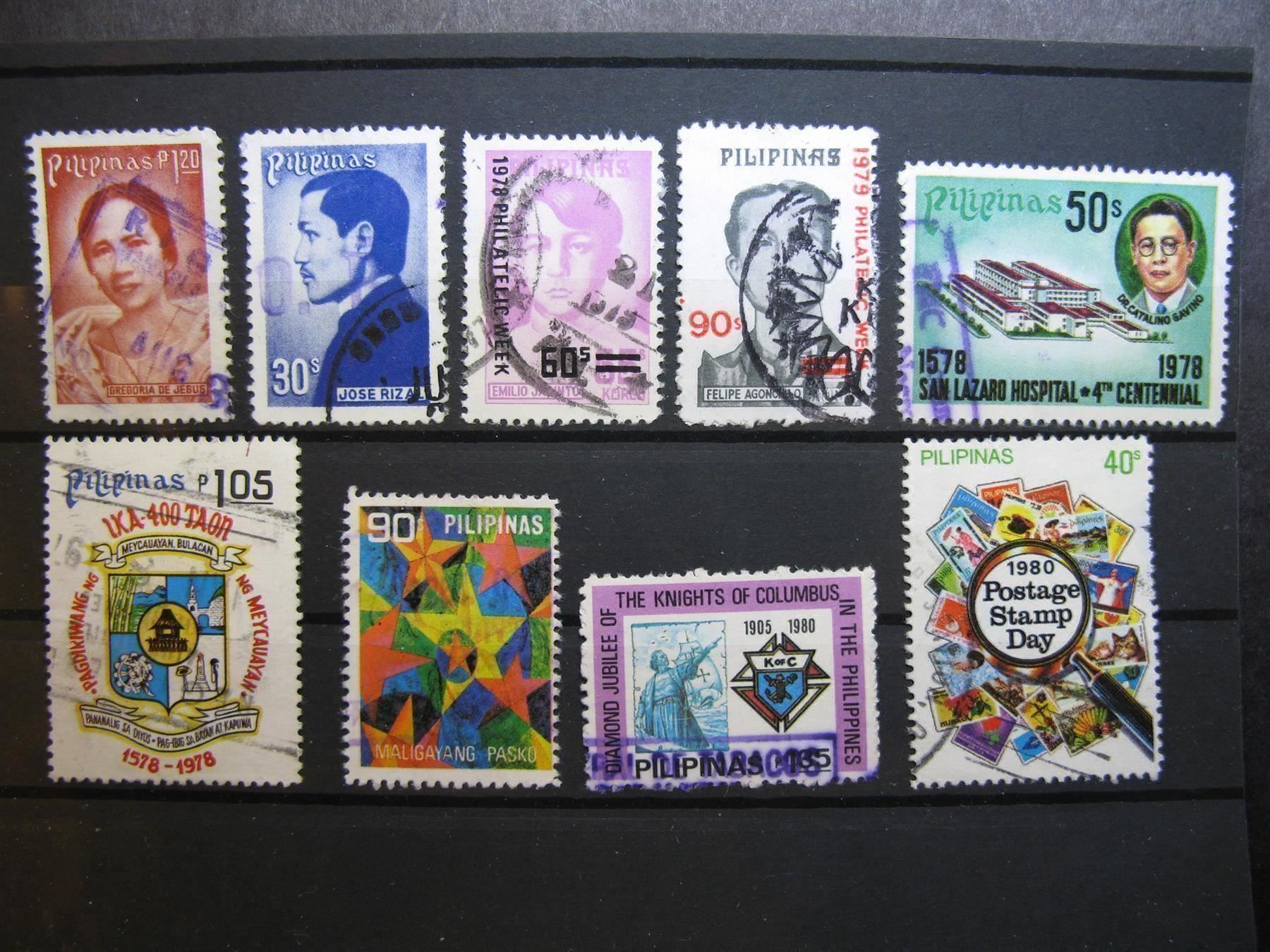 Tutti i francobolli: PH 1978 / 1980 Philippinen Marken – Usato da Wil SG venduto da fva01