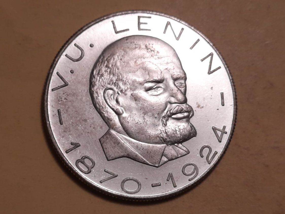 Medaglie: Medaille "V.U. Lenin 1870-1924" versilbert – Usato da Buchs SG venduto da numispatica