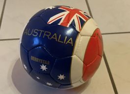 Fussball mit Australien-Flagge Marke Derbystar Grösse 5 neu