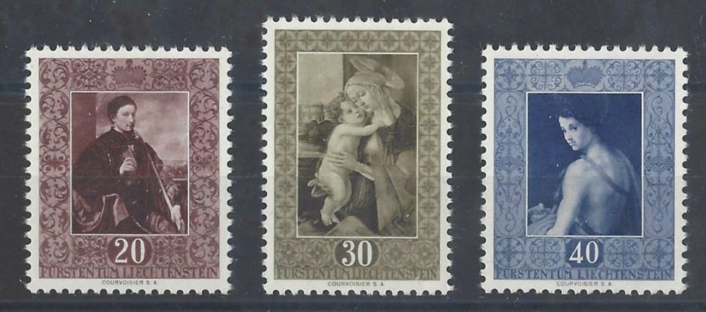 Tutti i francobolli: zw12/FL  Nos 250 --> 252 ** – Nuovo (secondo la descrizione) da Fleurier venduto da chrisssssss