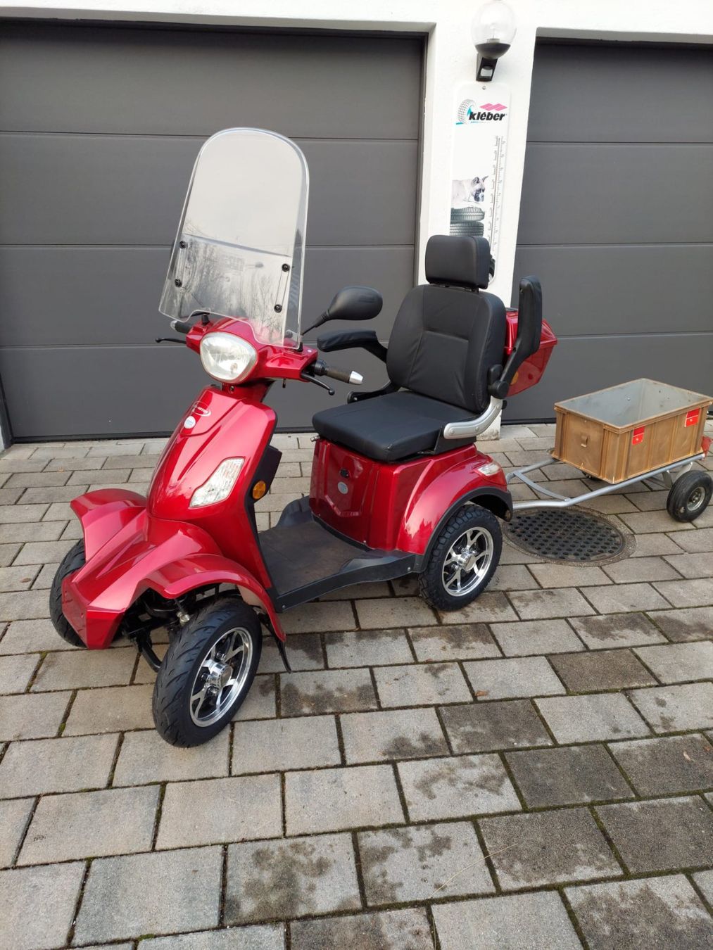 Veicoli elettrici: Elektro Scooter 20 km/h mit Topcase, Occasion – Usato da Langendorf venduto da Cbiker 3