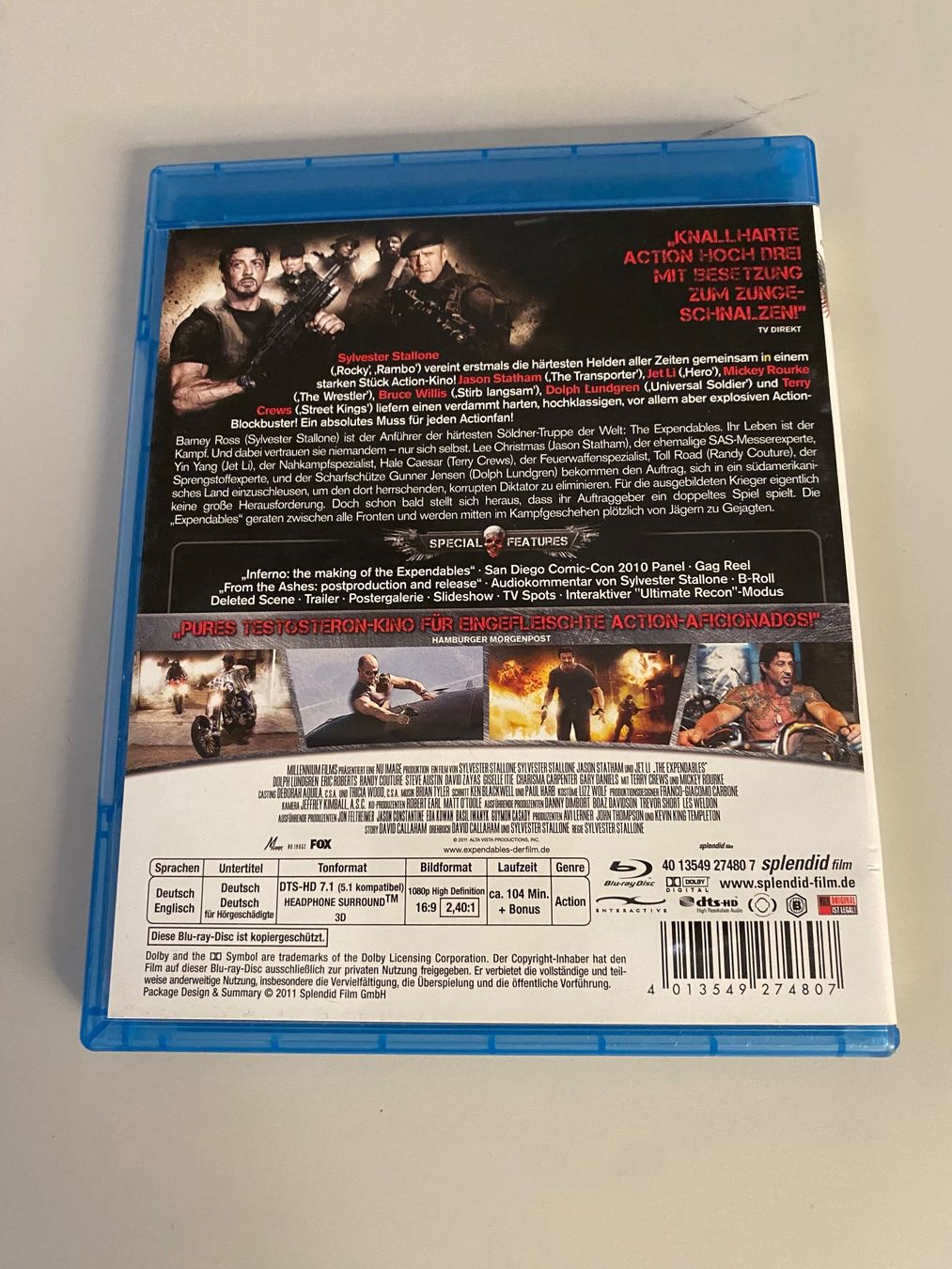 Alle DVDs: The Expendables – Gebraucht aus Muri b. Bern von AdidasCollector 1