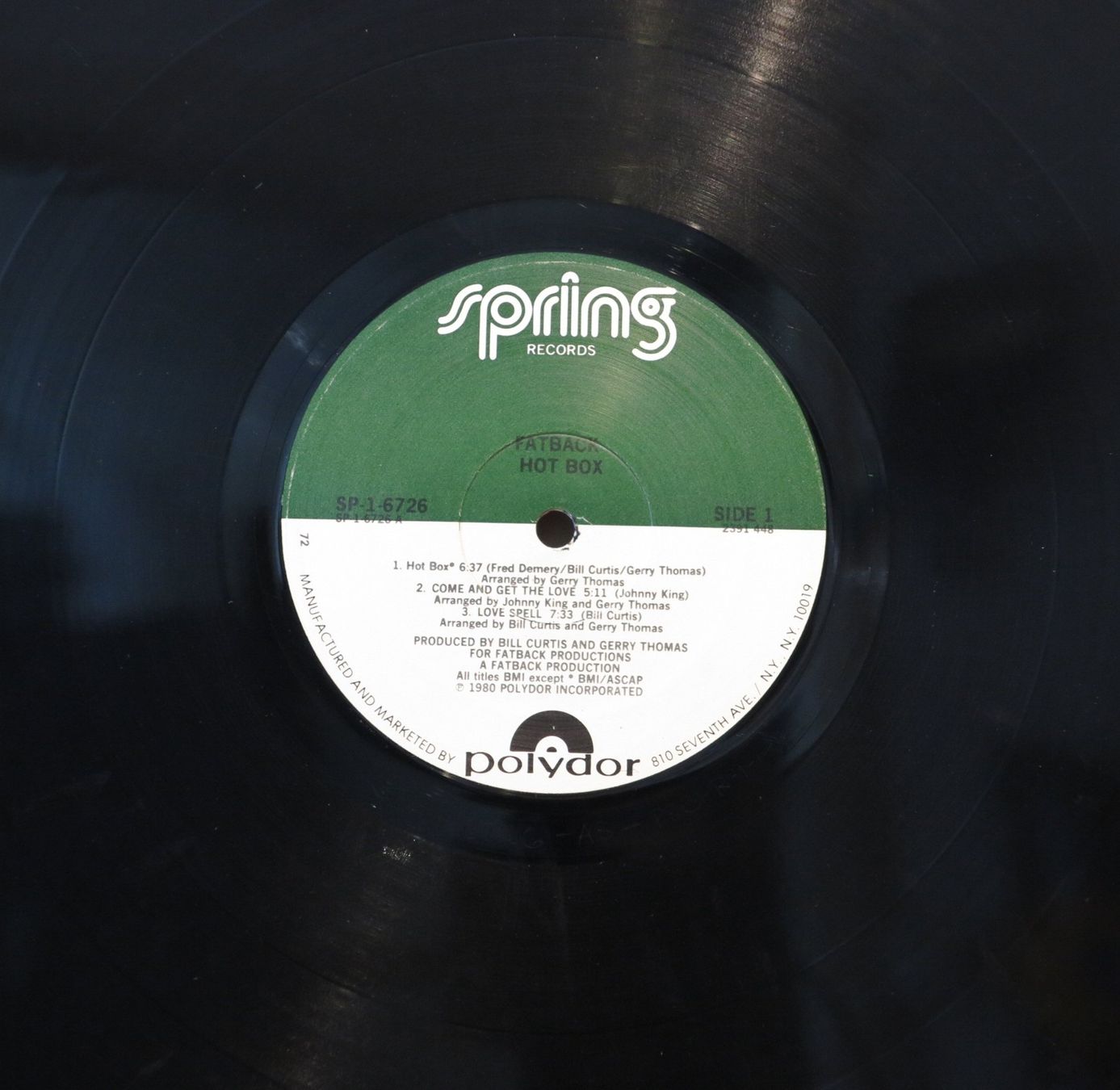 Schallplatten: Fatback - Hot Box / LP 1980 – Gebraucht aus Zürich von Naim60 2