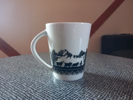 Tasse mit schweizer Motiv, Langenthal