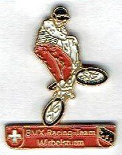 Placchette & Badge: BMX Racing Team Wirbelsturm – Usato da Hinterkappelen venduto da Schampus