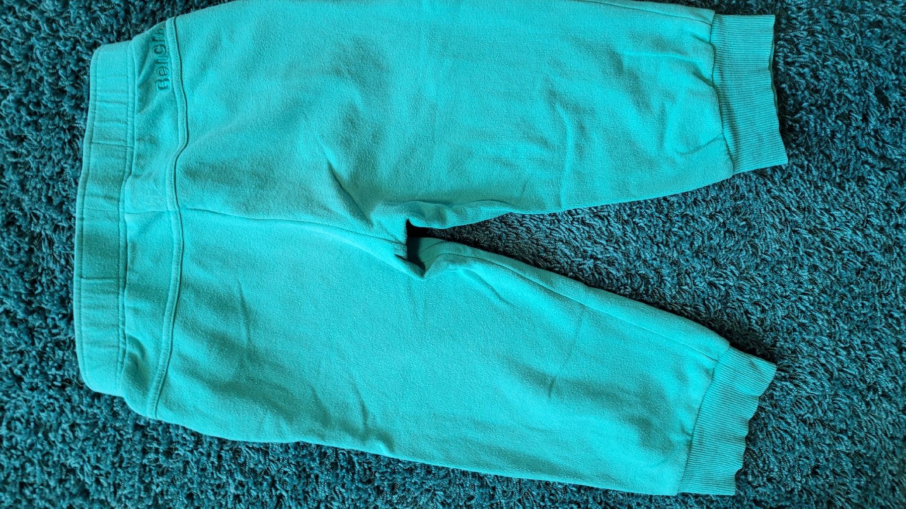 Bench Pantaloni: Bench 7/8 Sporthose türkis Gr. 128 / 134 – Usato da Warth venduto da aussieaussie 2