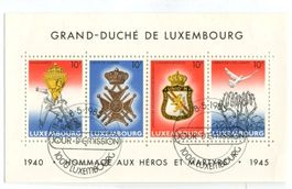 Block "Orden und Ehrenzeichen" Luxemburg