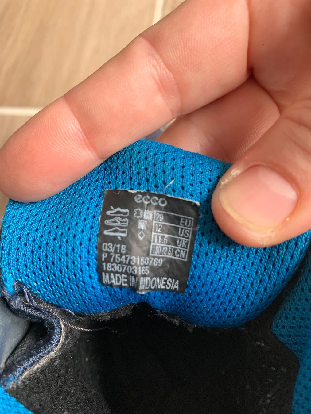 Ecco Scarpe per ragazzi: Ecco Goretex Winterschuhe Gr. 29 blau – Usato da Rudolfstetten venduto da Joyw 5