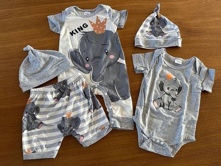 Baby Kleider-Set, New Born, 0-3 + 3-6 Monate (neu/unbenutzt)