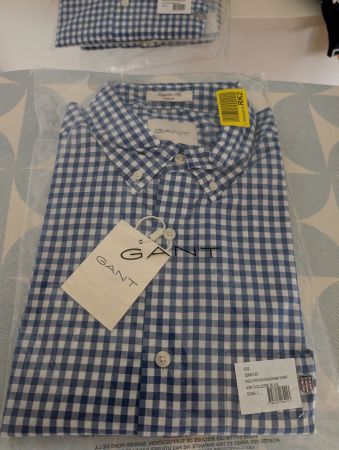 GANT Hemd Vichy Karo Grösse 41/42