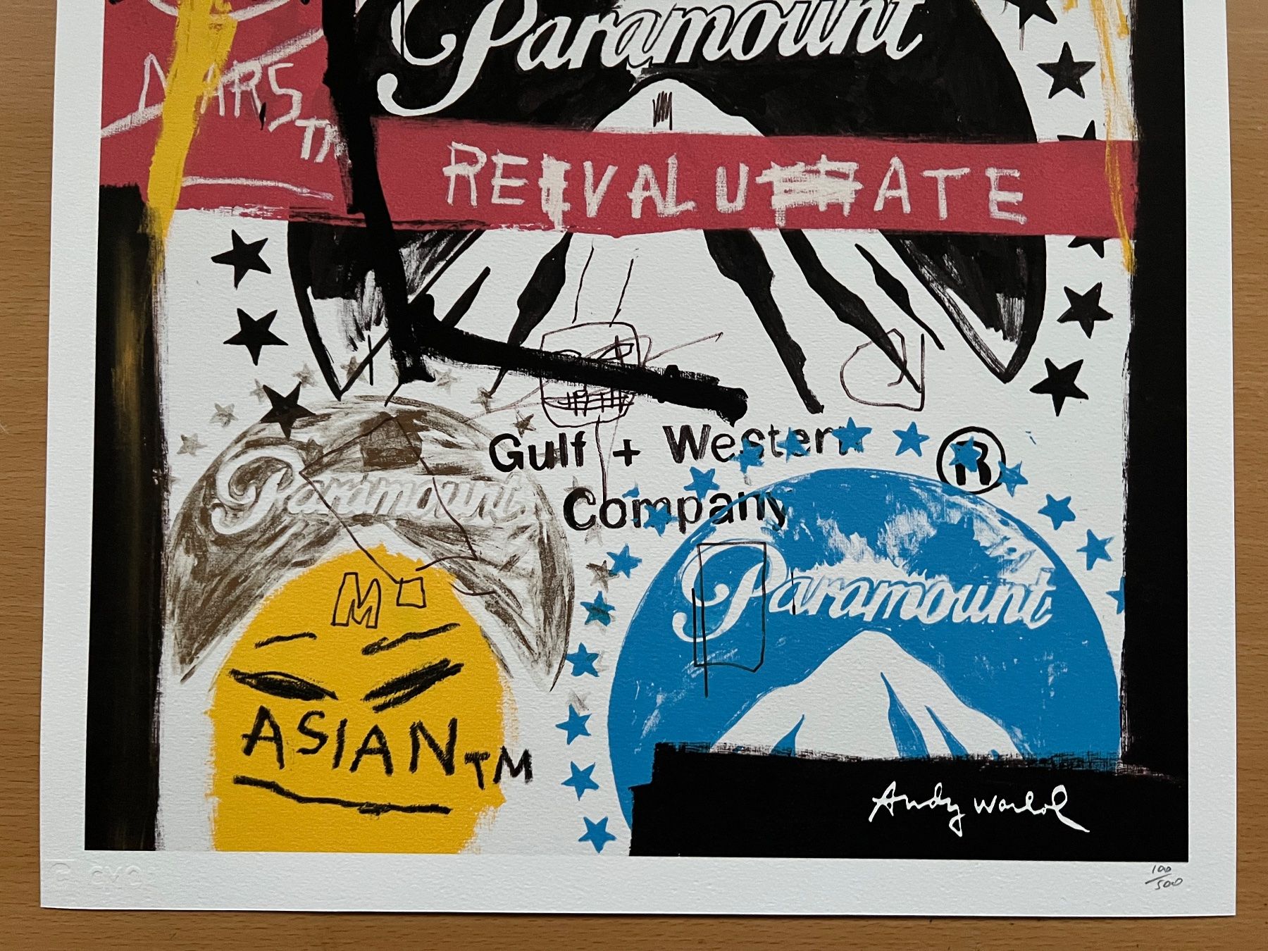 Gemälde: Andy Warhol « Paramount » 100/500 – Neu (gemäss Beschreibung) aus Basel von La.Bonne.affaire 2