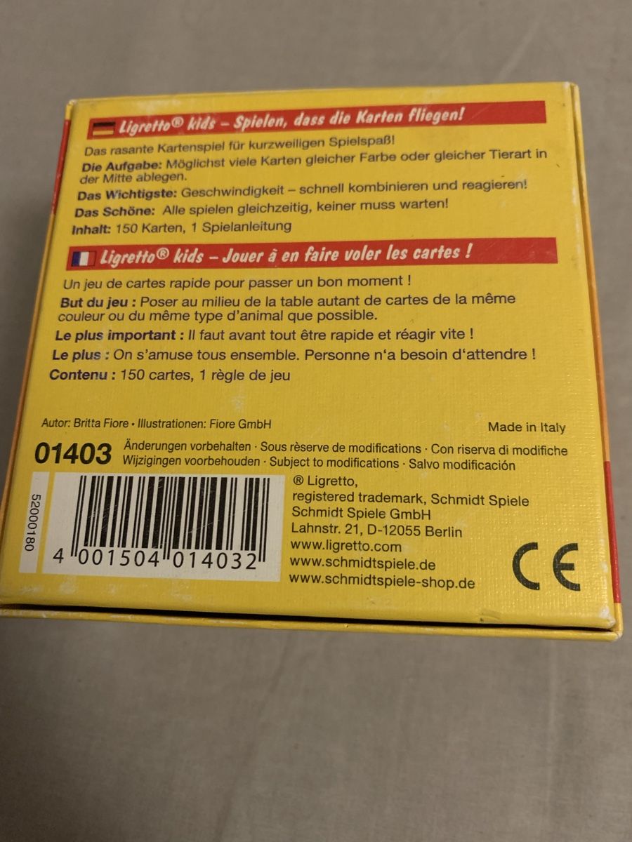 Spiele: Ligretto Kids – Gebraucht aus Kirchberg BE von mua81 1