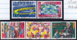 888-892 FD-Orts-Vollstempel 12.3.1996, 4 diverse Ortsstempel