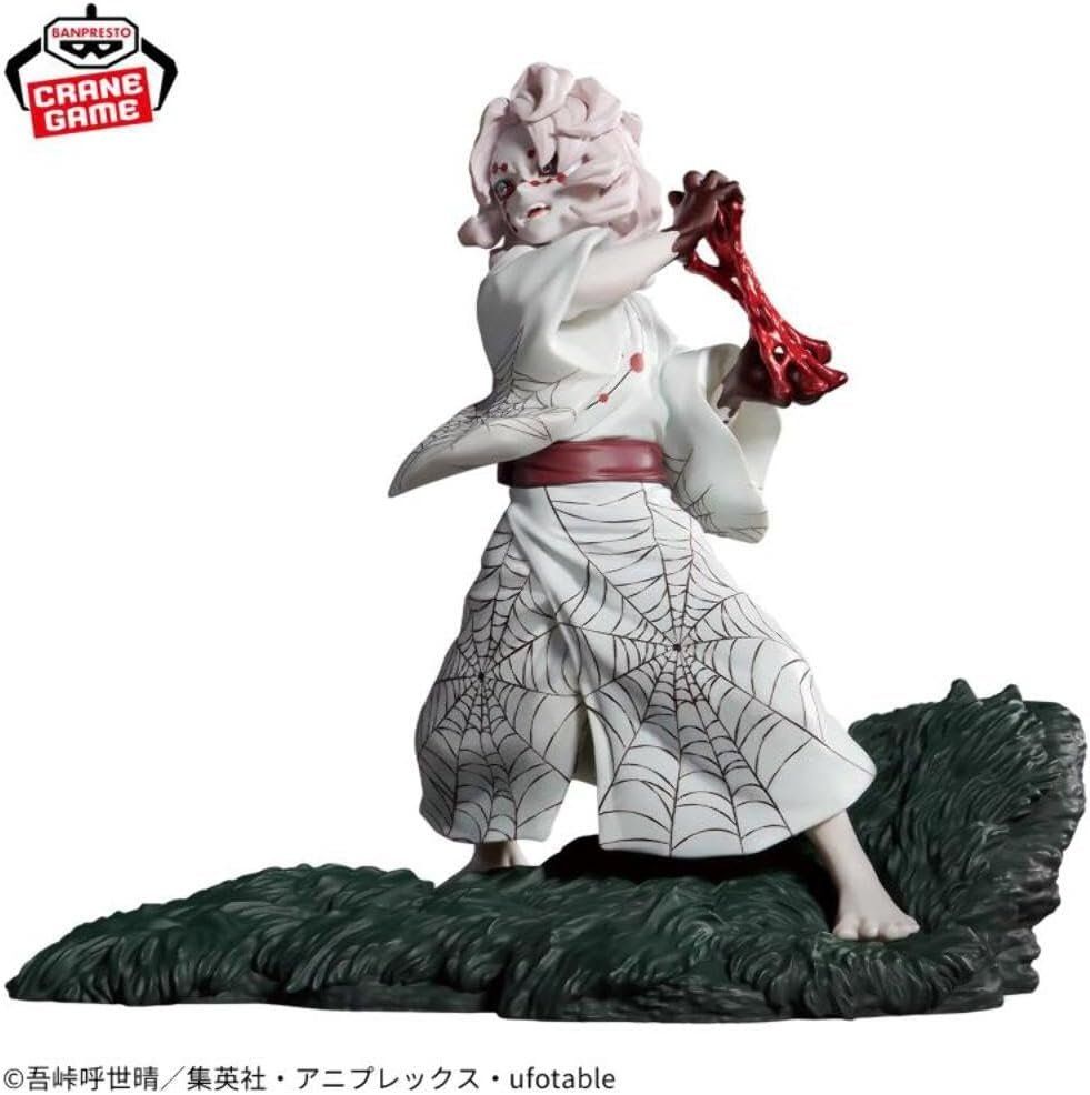 Bandai Statuette: DEMON SLAYER Combination Battle - Rui 11cm – Nuovo e nell'imballaggio originale da St-Imier venduto da ATTAKSHOP 1