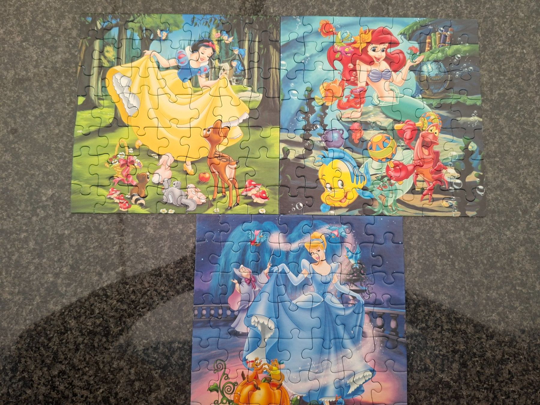 Ravensburger Puzzle: Ravensburger; Puzzle "Disney Princess" 3x 49-teilig – Usato da Boniswil venduto da Totomat-Lady2 2